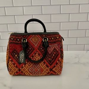 BRAND NEW. Handmade in Turkey. Rug-like purse. Perfect for fall/winter. Unique!